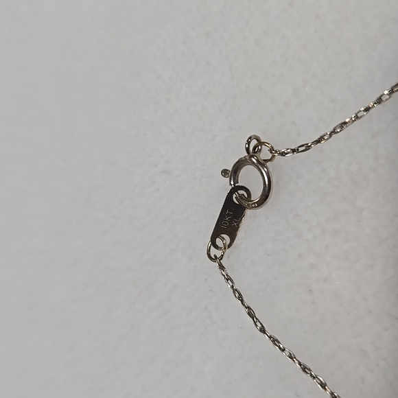 10k JWBR Designer Diamond Infinity Necklace - Picture 4 of 10